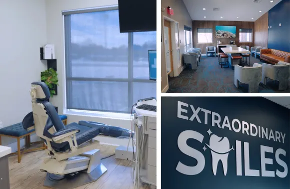 Modern dental clinic offering advanced dental services